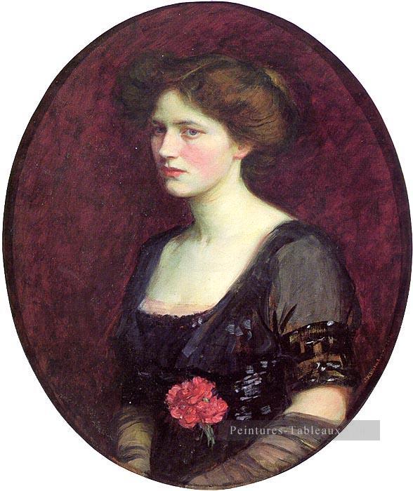 Portrait de Mme Charles Schreiber Grecque John William Waterhouse Peintures à l'huile